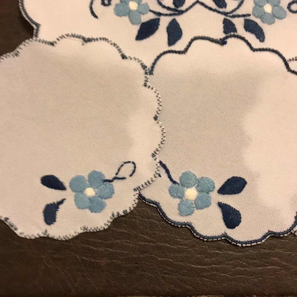 Budapest Embroidered Coasters Set
